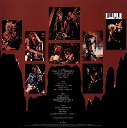 W.A.S.P. - Live...In The Raw [Import] (2 Lp's) [Vinyl]