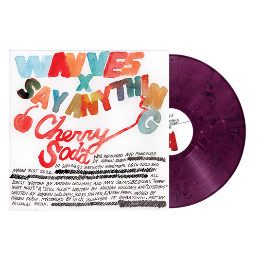Wavves X Say Anything - Cherry Soda [Eco Purple-Pink LP] [Vinyl]
