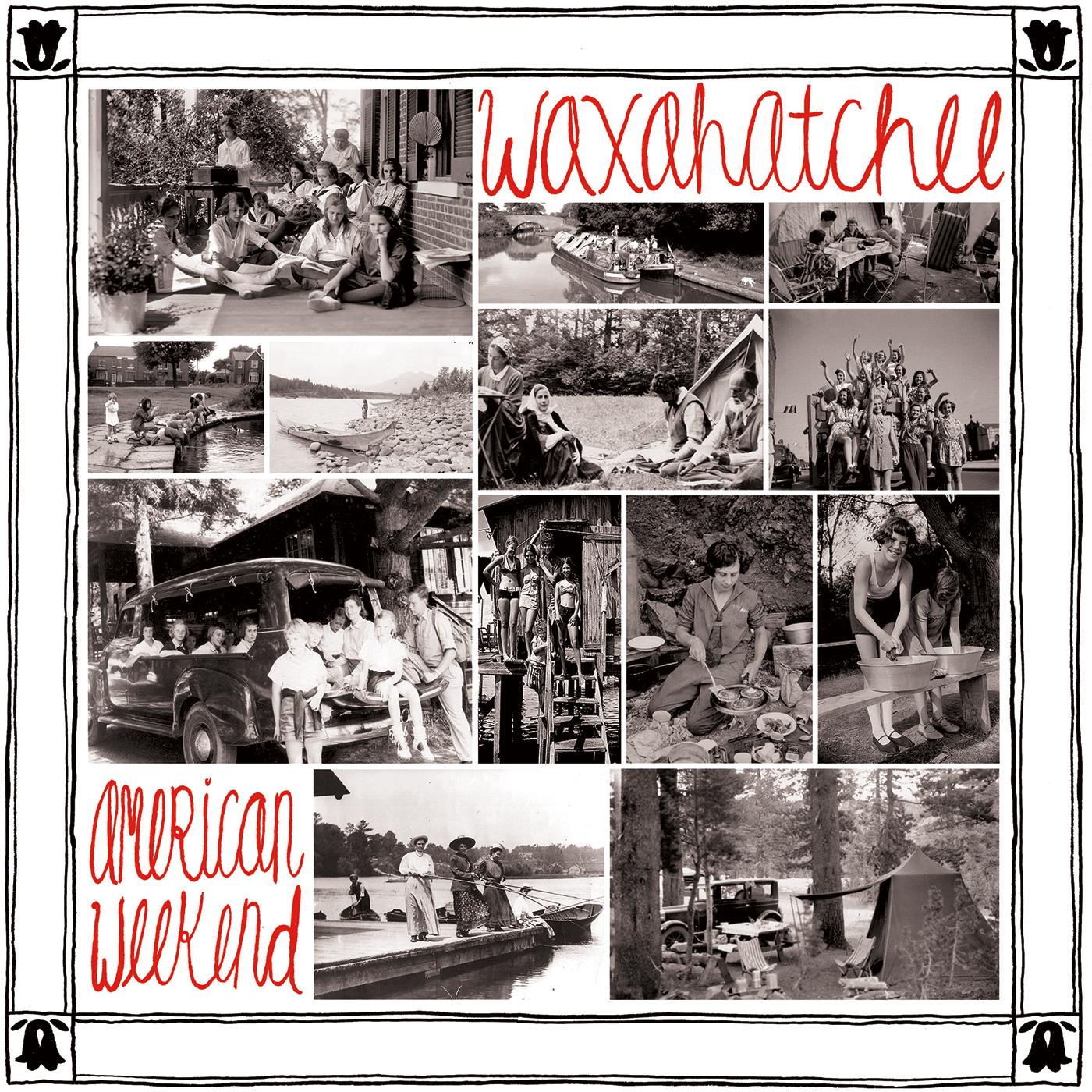 Waxahatchee - American Weekend (Red/White Swirl Vinyl) [Vinyl]
