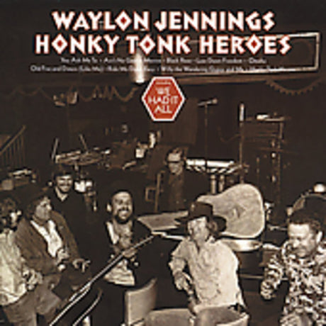 Waylon Jennings - Honky Tonk Heroes (Limited Edition, Rust Colored Vinyl) [Vinyl]