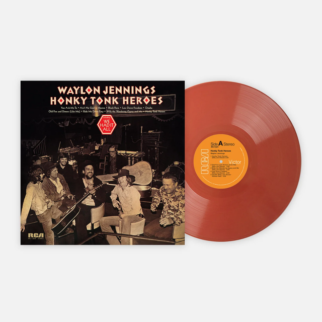 Waylon Jennings - Honky Tonk Heroes (Limited Edition, Rust Colored Vinyl) [Vinyl]