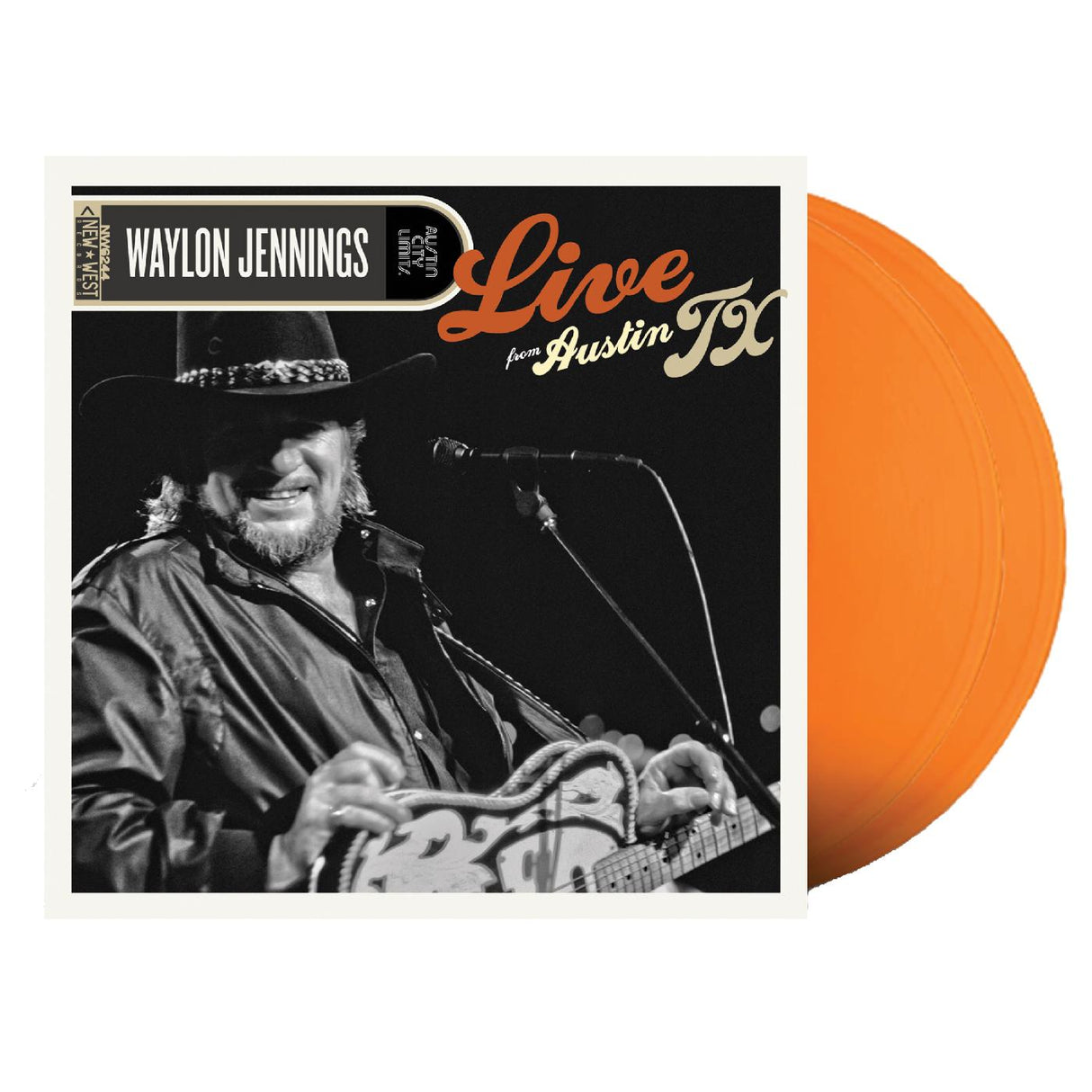 Waylon Jennings - Live From Austin, TX '89 ("ORANGE BLOSSOM" COLOR VINYL) [Vinyl]