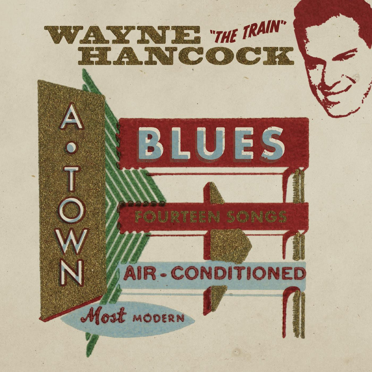 Wayne Hancock - A-Town Blues (Vinilo rojo) [Vinilo]