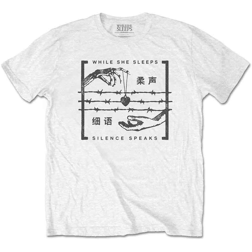 While She Sleeps Silence Speaks [T-Shirt]