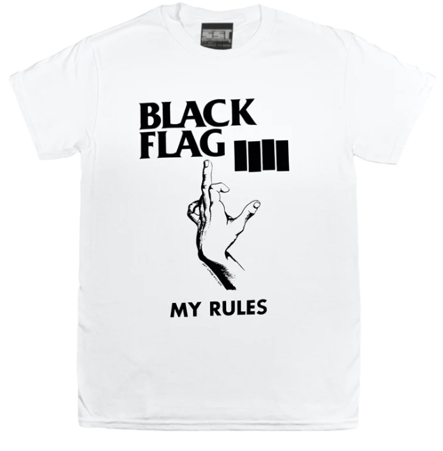 Black Flag My Rules [T-Shirt]