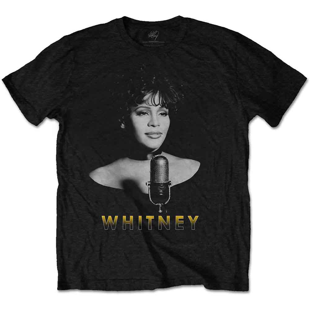 Whitney Houston - Black & White Photo [T-Shirt]