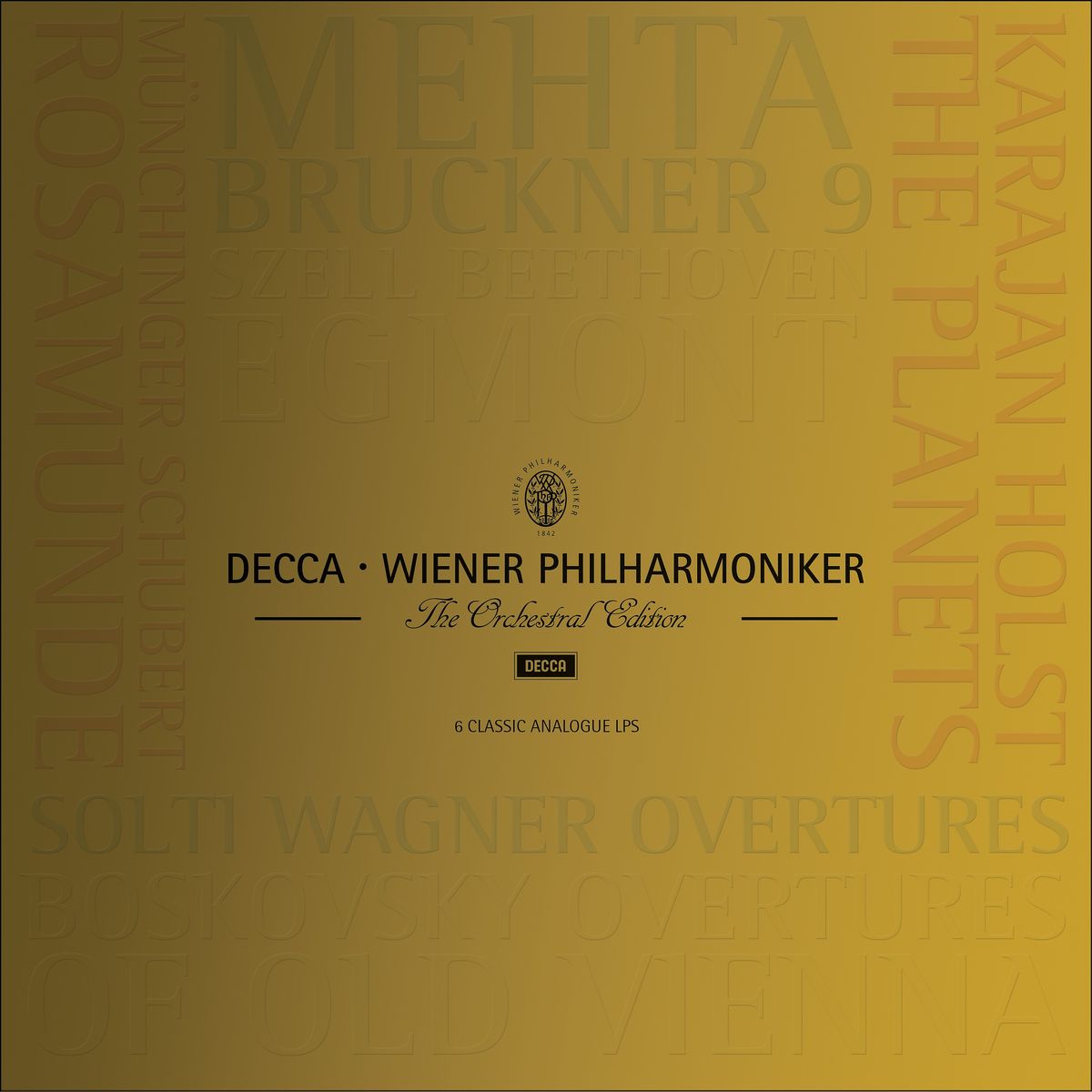 Wiener Philharmoniker - Wiener Philharmoniker Edition (Edición limitada) (6 Lp) (Box Set) [Vinilo]