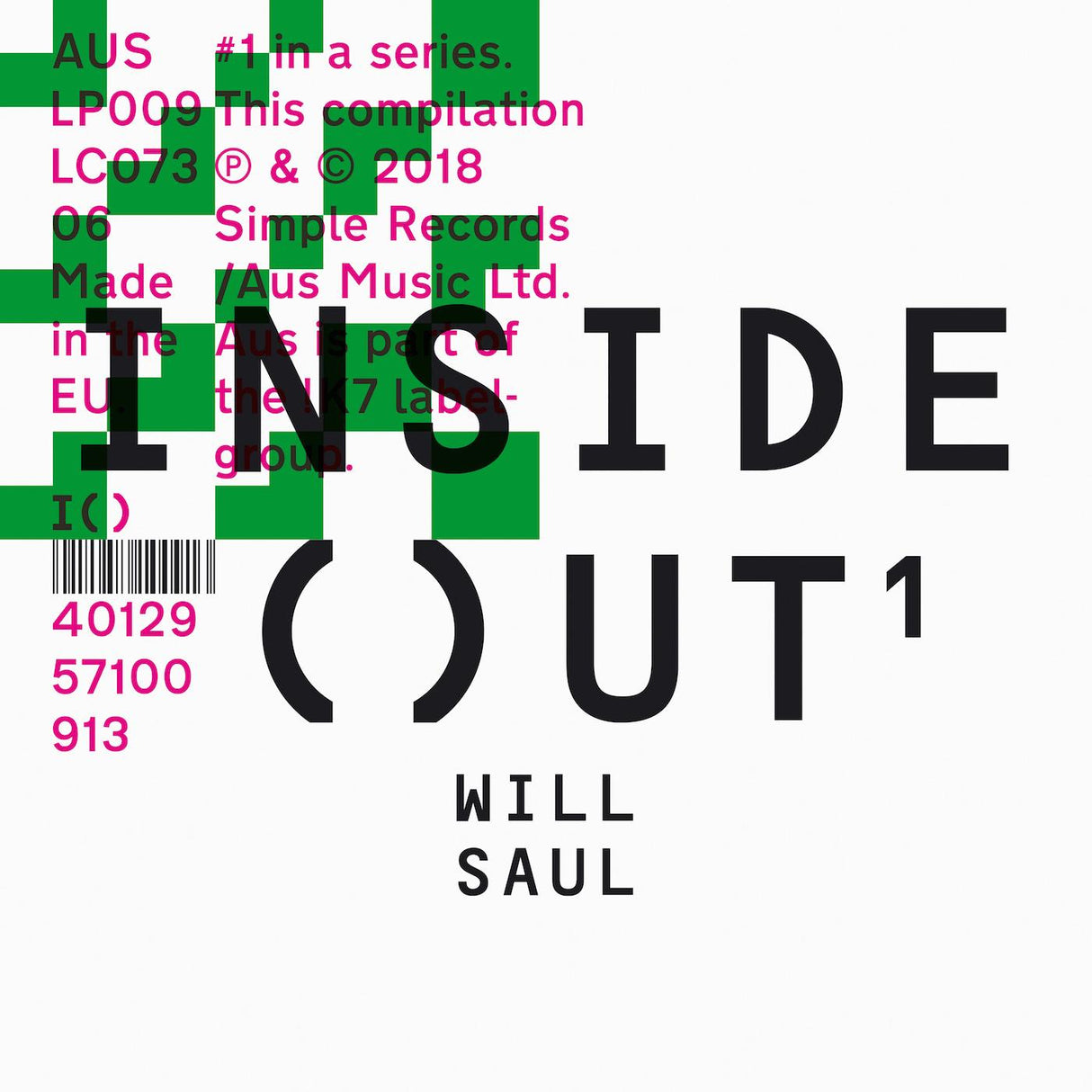 Will Saul - Inside Out [CD]