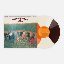 Willie Nelson &amp; Family - Willie Nelson &amp; Family (Edición limitada, vinilo de color "Campfire Quad") [Vinilo]
