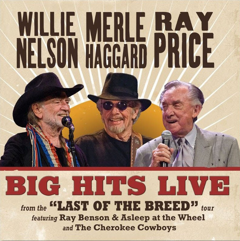 Willie Merle & Ray: Big Hits Live from the 'Last of the Breed' Tour (Limited Edition, Indie Exclusive, Maroon Colored Vinyl) [Vinyl]