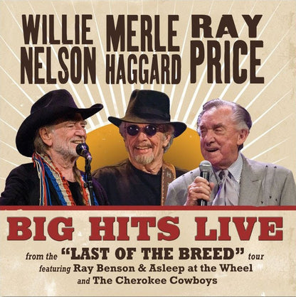 Willie Merle & Ray: Big Hits Live from the 'Last of the Breed' Tour (Limited Edition, Indie Exclusive, Maroon Colored Vinyl) [Vinyl]