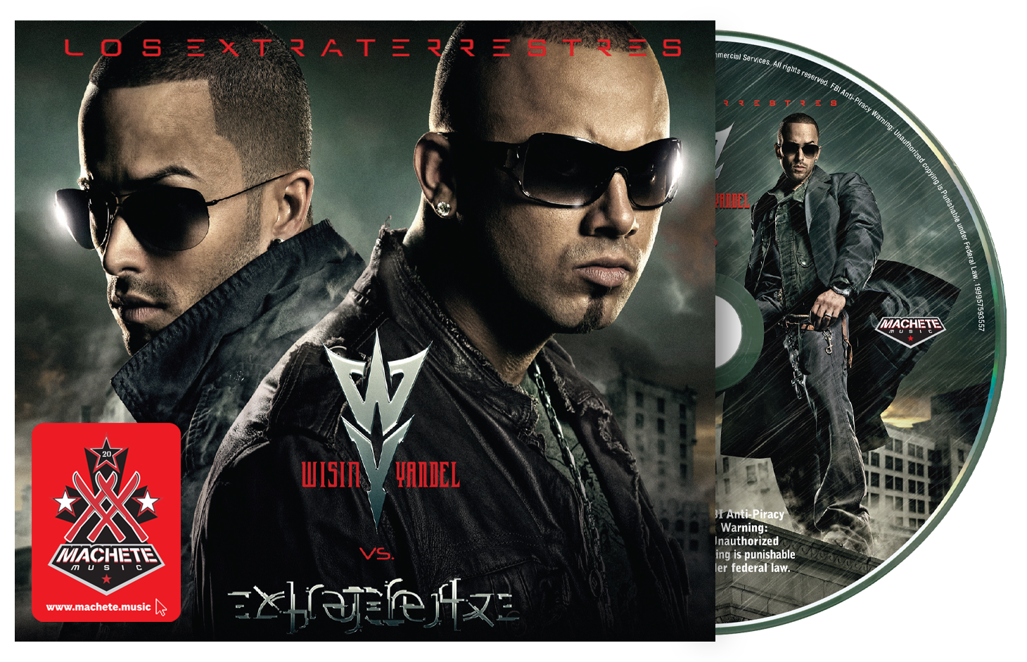 WISIN & YANDEL - Wisin Vs. Yandel: Los Extraterrestres (Machete 20Th Anniversary) [CD]