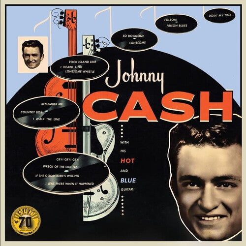 Johnny Cash - Con su guitarra ardiente y triste (70.º aniversario de Sun Records) [LP] [Vinilo]