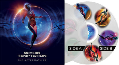 Within Temptation - Aftermath EP (Edición limitada, vinilo transparente de 180 gramos (lado A) + impresión exclusiva en el lado B) [Importación] [Vinilo]