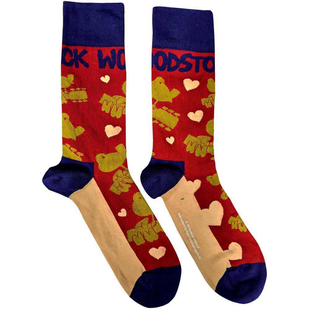 Woodstock - Birds & Hearts [Socks]