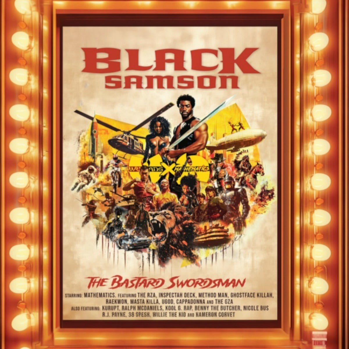 The Saga Continues Collection (180G) Black Samson, The Bastard Swordsman: Wu-Tang [Vinyl]