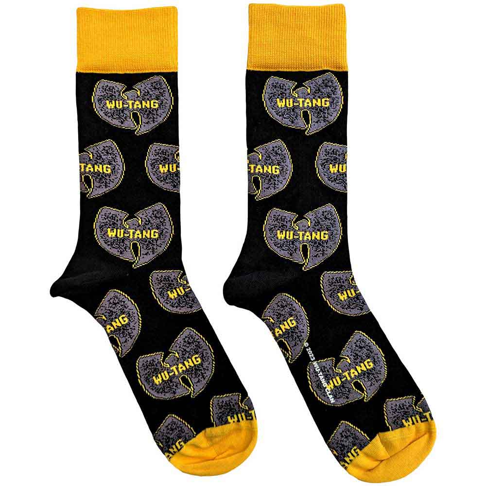 Wu-tang Clan - Grey Logos [Socks]