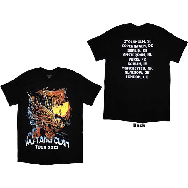 Wu-tang Clan - Tour '23 Dragon Back Print []