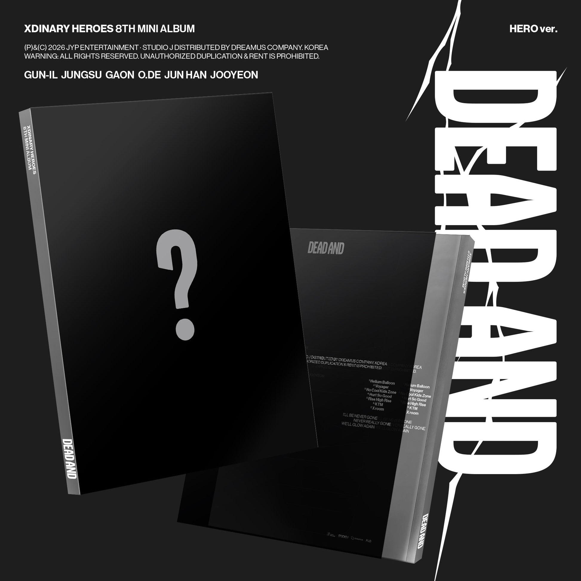 Dead And [Hero Ver.] [CD]