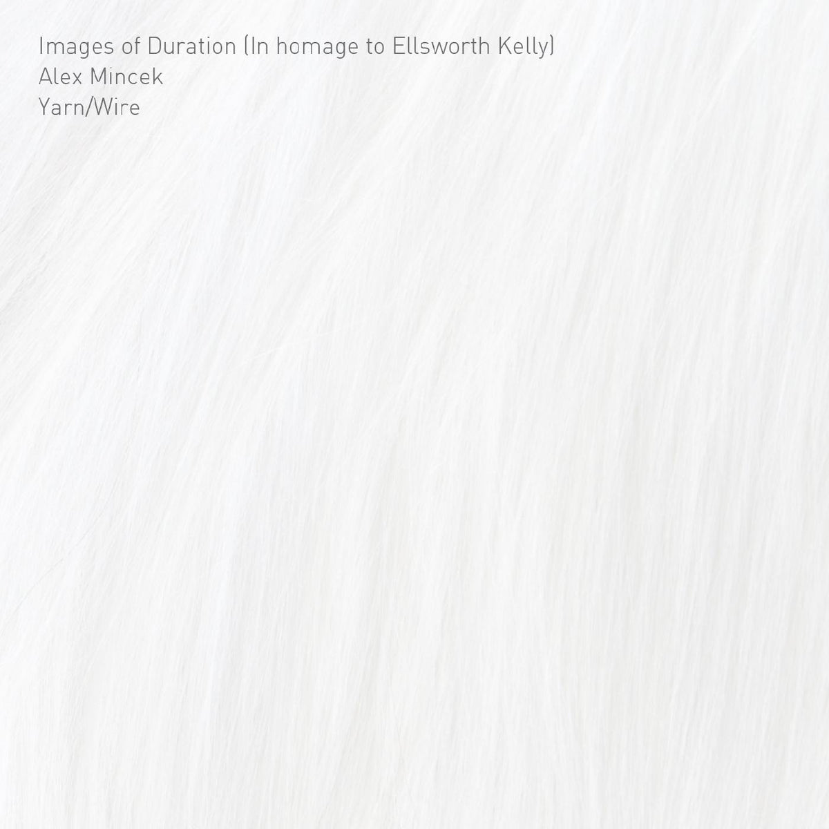 Images of Duration (In homage to Ellsworth Kelly) [CD]