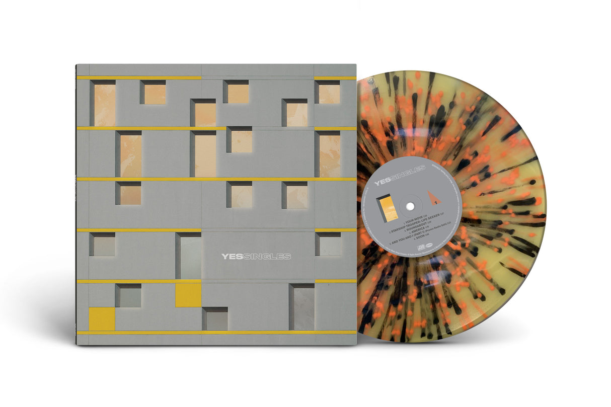 Yes Yessingles (ROCKTOBER) (Yellow/Orange/Black Splatter Vinyl) Vinyl - Paladin Vinyl