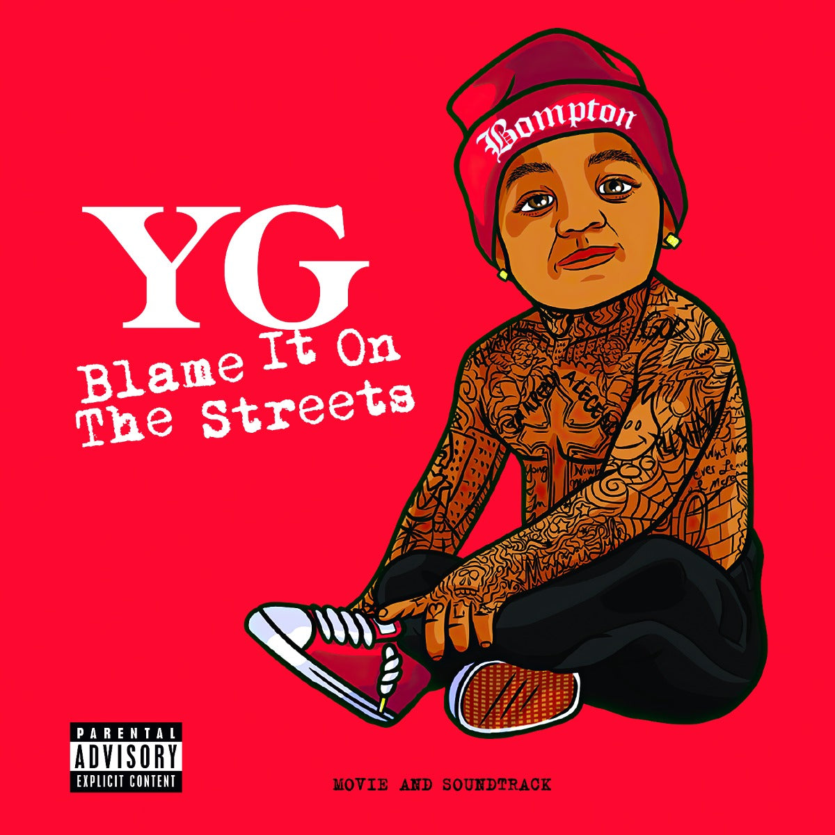 Blame It On The Streets [Explicit Content] (Limited Edition, Translucent Red Colored Vinyl) [Vinyl]