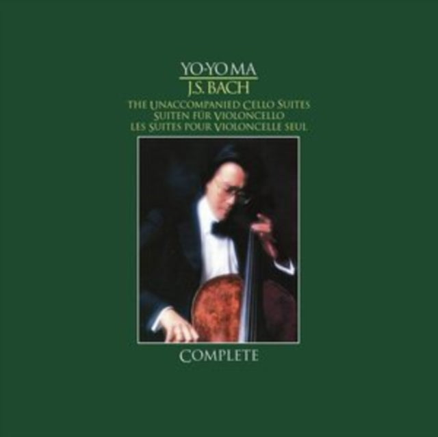 Yo-yo Ma - Bach: Suites para violonchelo sin acompañamiento (completa) (vinilo de 180 gramos) [Importación] (3 LP) [Vinilo]