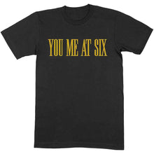 You Me At Six Yellow Text [T-Shirt]