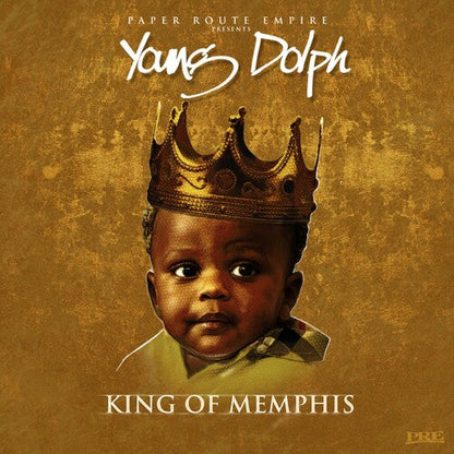 Young Dolph - King of Memphis (10th Anniversary Edition) [Explicit Content] (Limited Edition, Royalty Blue & Gold Galaxy Colored Vinyl) [Vinyl]