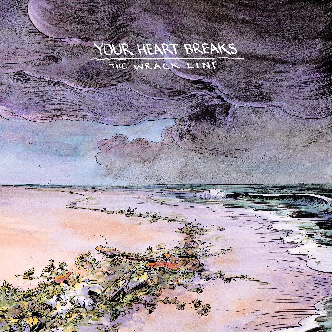 The Wrack Line (PURPLE & TEAL VINYL) [Vinyl] - Paladin Vinyl