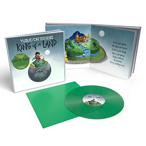 Yusuf / Cat Stevens King of a Land (Limited Edition Green Vinyl + 36-Page Booklet) Vinyl - Paladin Vinyl