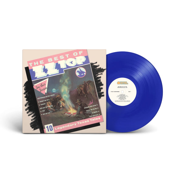 ZZ Top The Best of ZZ Top (ROCKTOBER) (Translucent Blue Vinyl) Vinyl