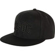 AC/DC Canon Pop-Art Black Snapback Cap Apparel - Paladin Vinyl