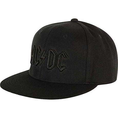 AC/DC Canon Pop-Art Black Snapback Cap Apparel - Paladin Vinyl