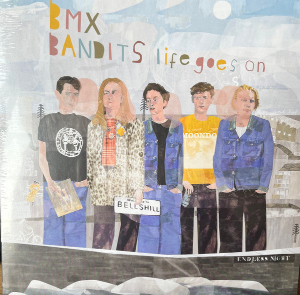 BMX Bandits Life Goes On (Indie Exclusive, Green Vinyl) Vinyl - Paladin Vinyl