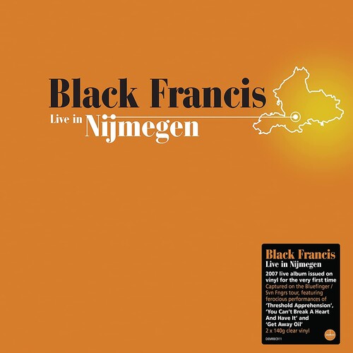 Black Francis Live In Nijmegen [140-Gram Clear Vinyl] [Import] Vinyl - Paladin Vinyl