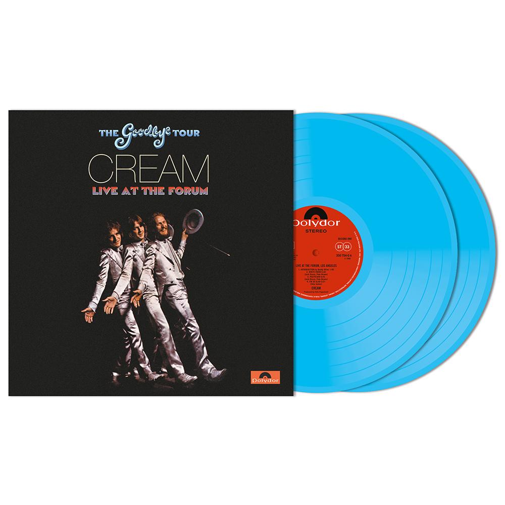 Cream Goodbye Tour – Live 1968 [Blue 2 LP] [Limited Edition] Vinyl - Paladin Vinyl