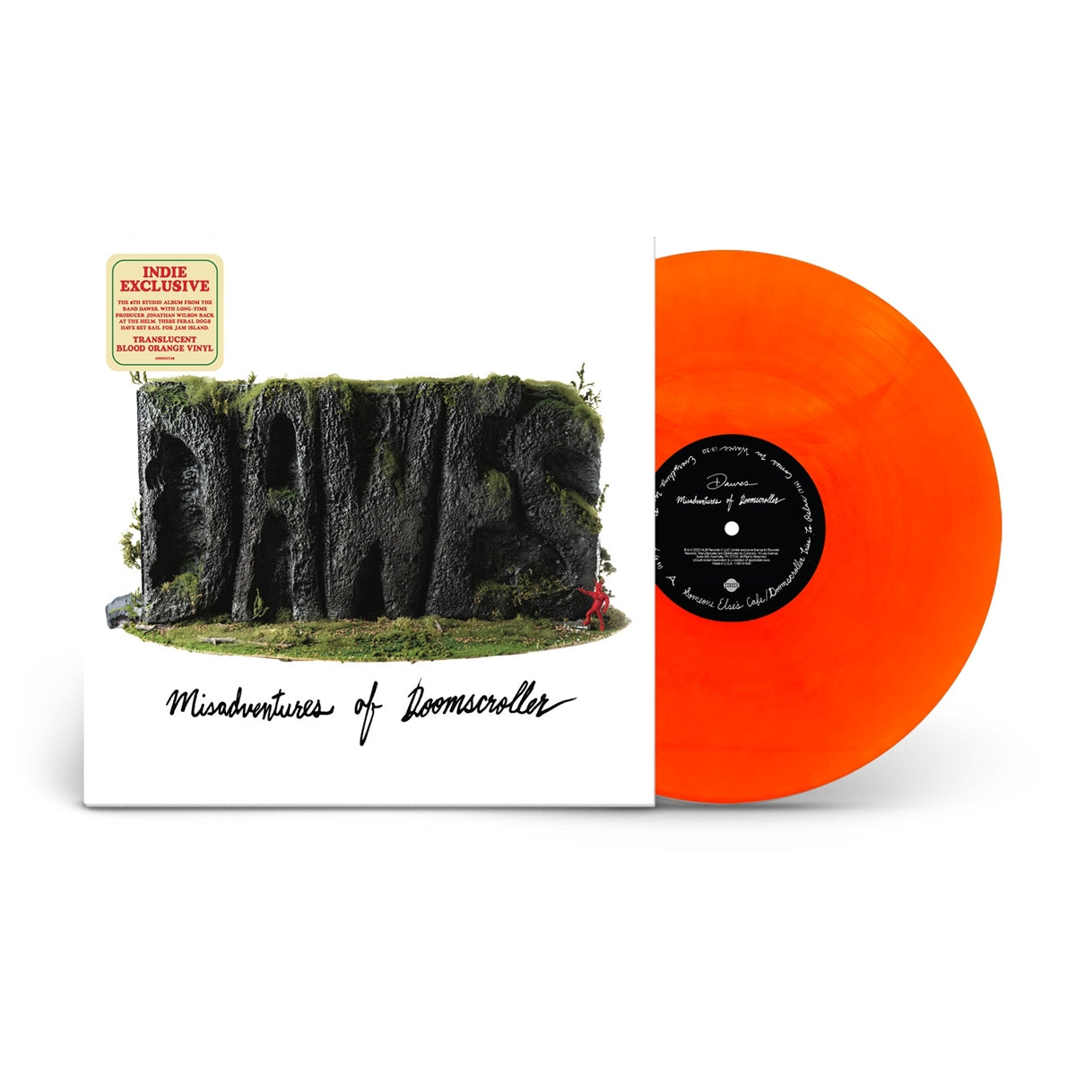 Dawes Misadventures Of Doomscroller (Indie Exclusive, Translucent Blood Orange Vinyl) Vinyl - Paladin Vinyl