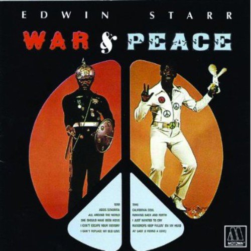 Edwin Starr War & Peace (Limited Edition, 140 Gram Orange Vinyl) Vinyl - Paladin Vinyl