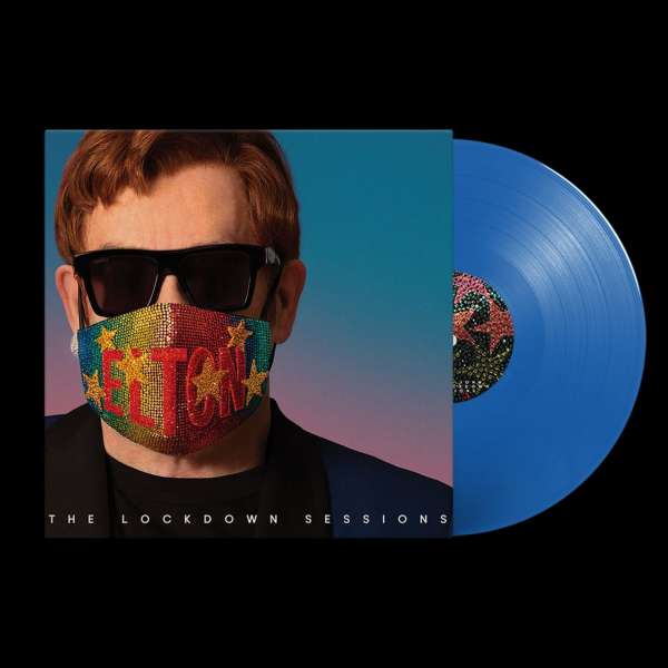 Elton John The Lockdown Sessions [Blue 2 LP] Vinyl - Paladin Vinyl