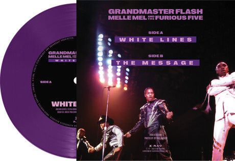 Grandmaster Flash White Lines - Purple Vinyl - Paladin Vinyl