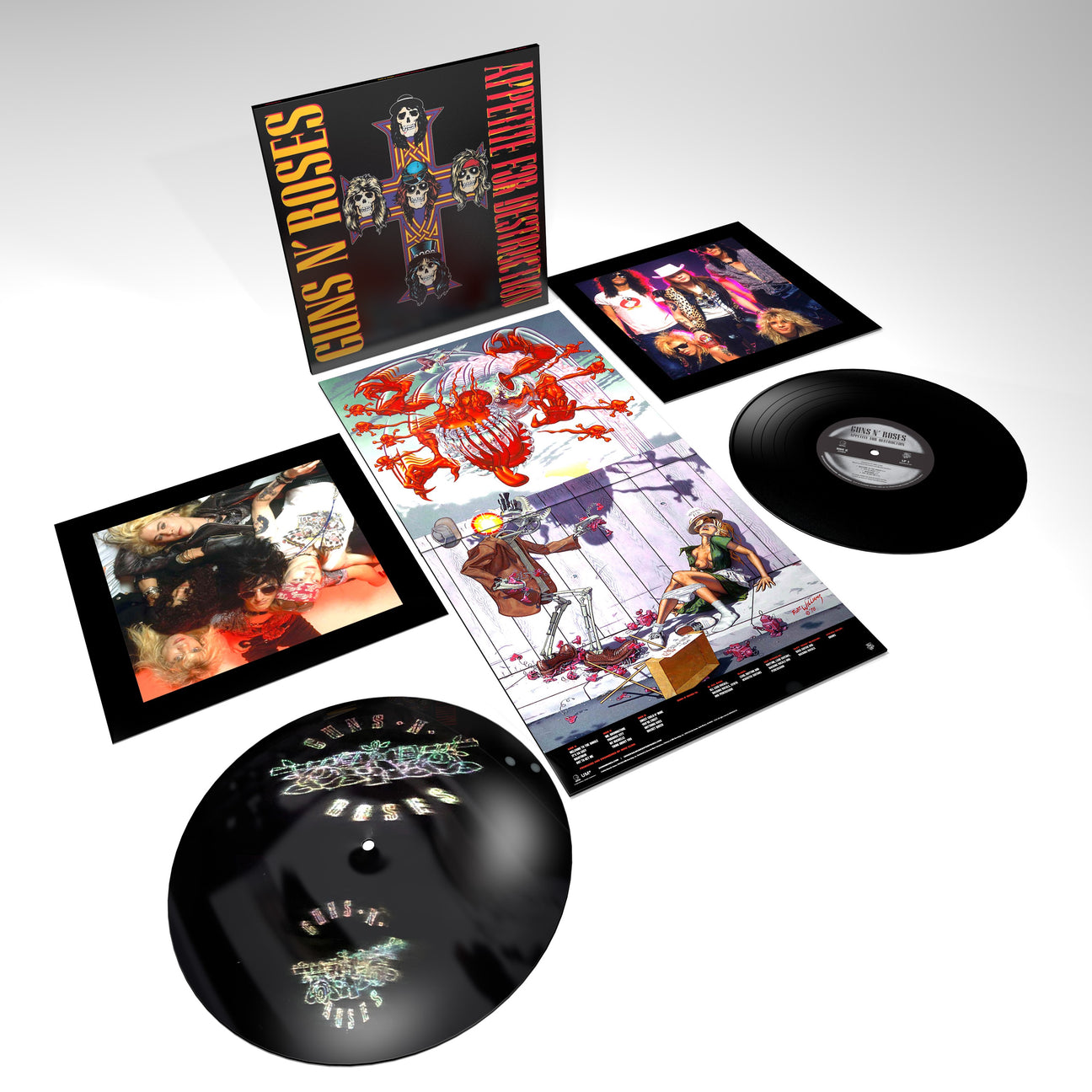 Guns N Roses Appetite For Destruction (Limited Edition / Hologram GNR Logo) Vinyl - Paladin Vinyl