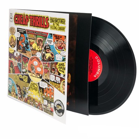 Janis Joplin & Big Brother and The Holding Company Cheap Thrills [Mono Edition] (Mono Sound) Vinyl - Paladin Vinyl