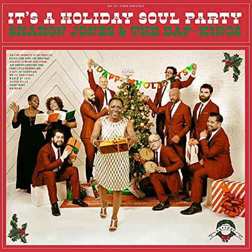 Jones, Sharon & The Dap-Kings It's A Holiday Soul Party (Candy Cane Color Vinyl) Vinyl - Paladin Vinyl