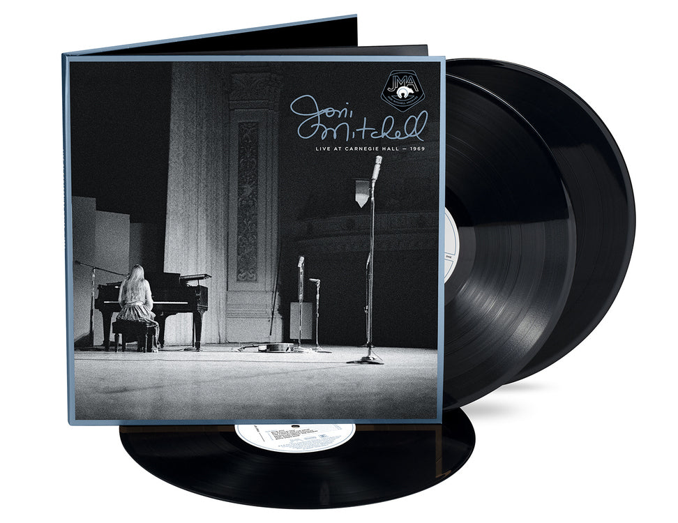 Joni Mitchell Live At Carnegie Hall 1969 (3LP) Vinyl - Paladin Vinyl