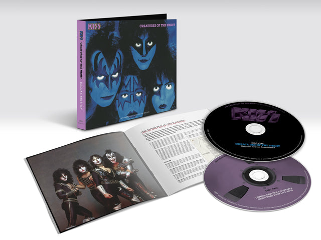 KISS Creatures Of The Night (40th Anniversary) [2 CD Deluxe Edition] CD - Paladin Vinyl