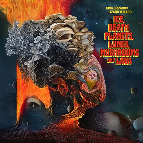 King Gizzard & The Lizard Wizard Ice, Death, Planets, Lungs, Mushrooms and Lava [Recycled Black Wax 2 LP] Vinyl - Paladin Vinyl