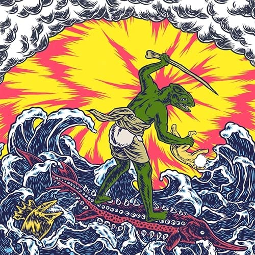 King Gizzard & The Lizard Wizard Teenage Gizzard [Pink/Yellow Splatter LP] Vinyl - Paladin Vinyl