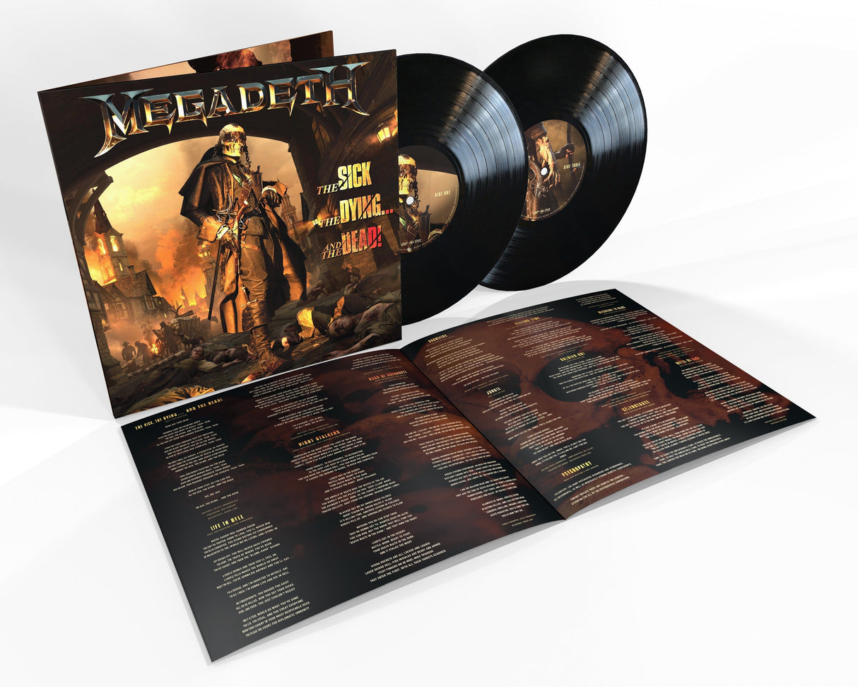 Megadeth The Sick, The Dying… And The Dead! [2 LP] Vinyl - Paladin Vinyl