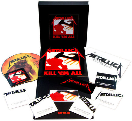Metallica Kill Em All (Deluxe Box Set) (Boxed Set, Deluxe Edition, With CD, With DVD) Vinyl - Paladin Vinyl